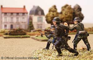 Classic 1/76th Airfix plastic German Infantry - perfect for Crossfire. Classic 1/76th Airfix plastic German Infantry - perfect for Crossfire.