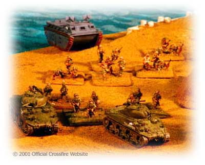 Pacific Island Assault using Crossfire. Pacific Island Assault using Crossfire.